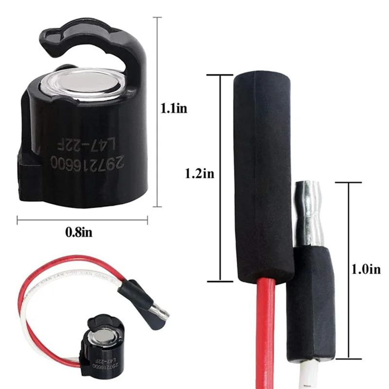 A44T 10X 297216600 ثلاجة الفريزر ثنائية المعدن تذويب ترموستات ل فريجيدير وكينمور استبدال ترموستات