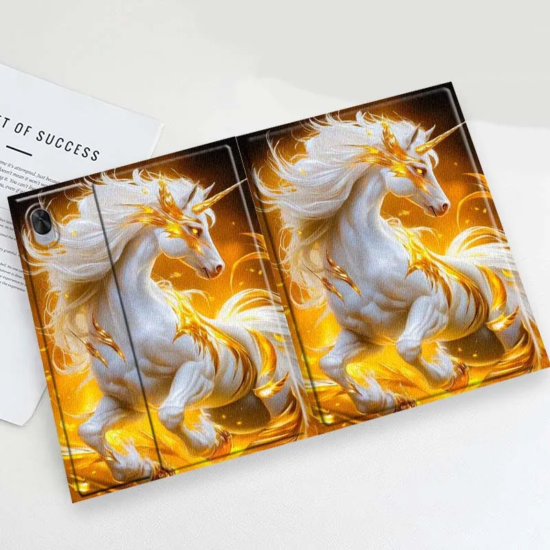 Horse Art Fashion Luxury For Huawei MediaPad 11 M5 M6 ES Pro M5Lite Honor Pad V7 V8 X7 X8 X9 GT Pro Tab Tablet Case Soft