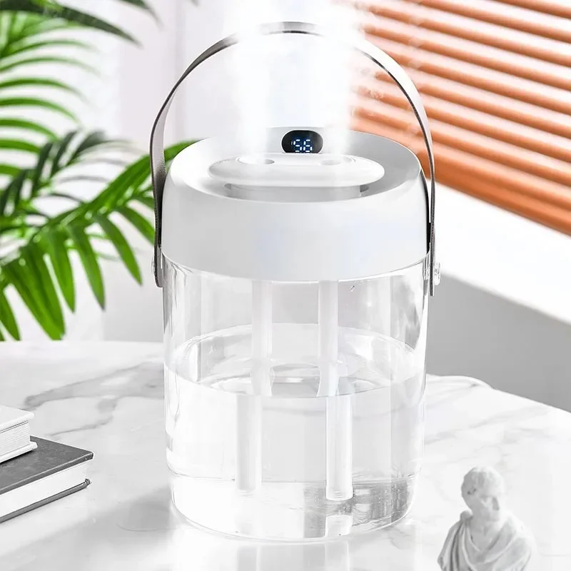 

2000ML Double Spray Korean Style H2O Usb Cool Mist Ultrasonic Personal Air Humidifier Customize Home Humidifiers For Bedroom