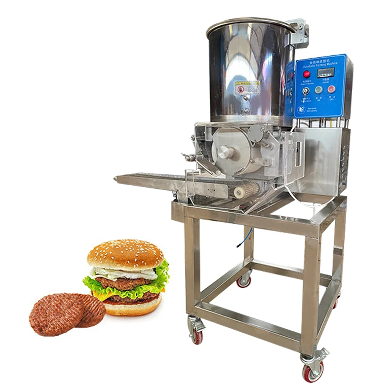 Automatic meat patty making machine Hamburg meat patty forming equipment