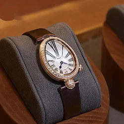 ROCOS Vintage Luxury Woman Watch High Quality Fashion Oval Ladies Watches Irregular Roman Numerals Watch for Women R0233