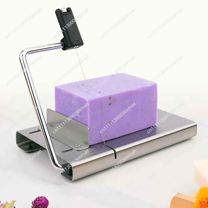 DIY soap stainless steel cutting table adjustable cheese butter wire scissors handmade soap cutting machine