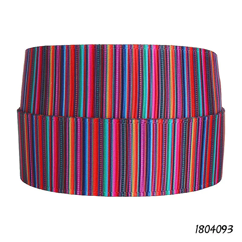 5Yards Mexican Striped Ribbon Printed Cartoon Grosgrain Ribbon for Hairbows DIY Sewing Materials