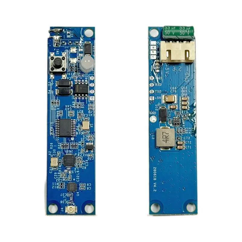 B16C-2PCS 2.4G DMX512 Wireless Controller PCB Module 2 In 1 Transmitter Receiver For Stage Light Built-In Wireless DIY 485EE