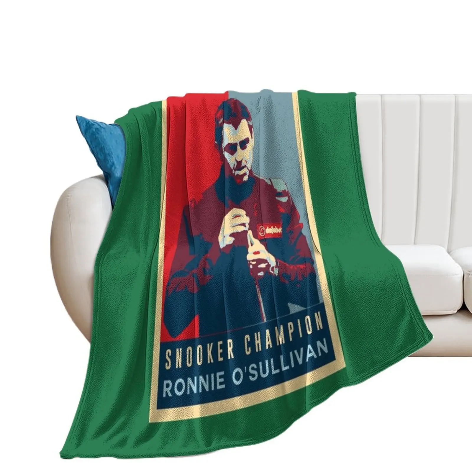 Ronnie osullivan Snooker Champion \t Throw Blanket Nap Hairys Flannel Fabric Blankets For Baby Blankets