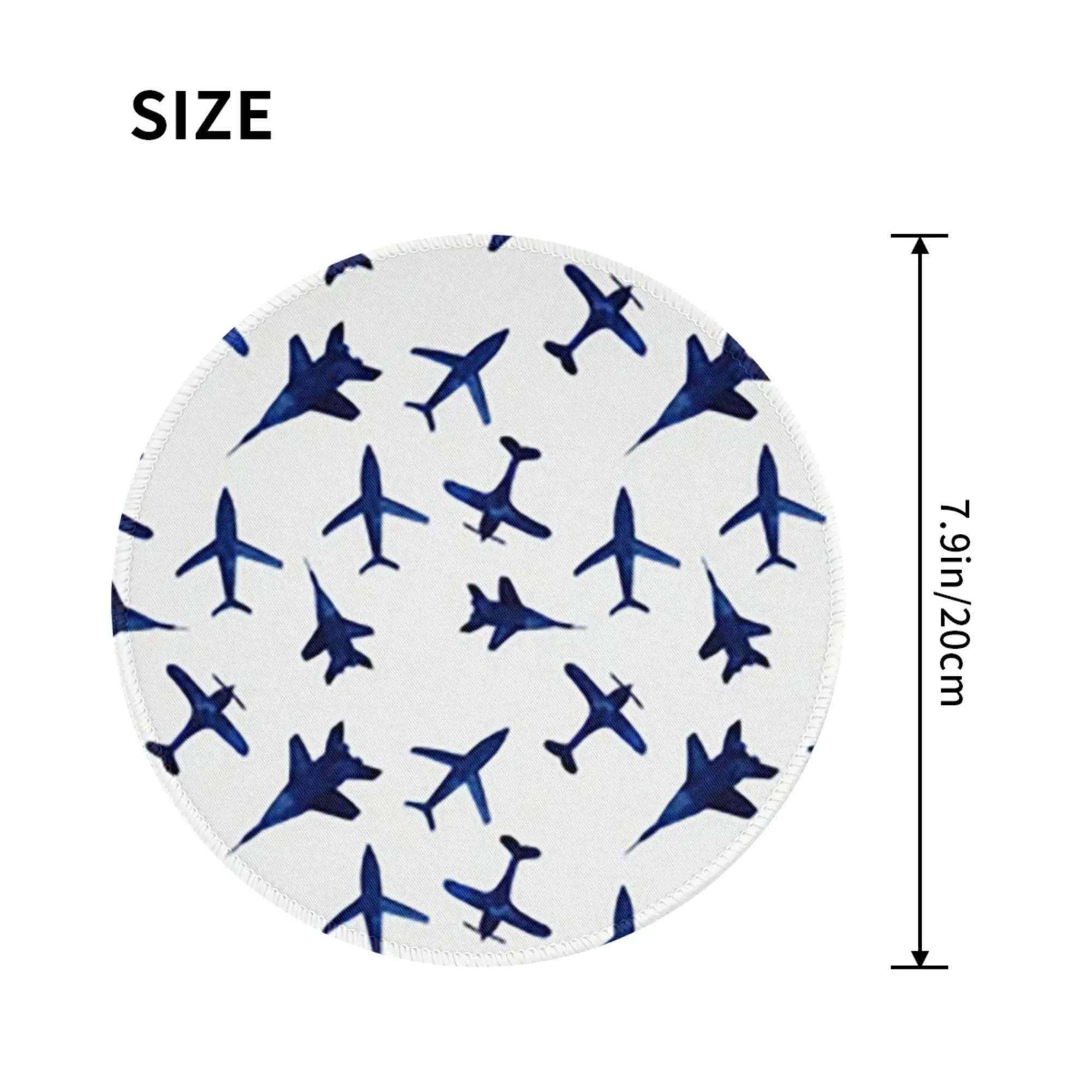 Random Airplanes Aviation Fighter Pilot Mouse Pad Computer Keyboard Mouse Mat PC Laptop Desk Mat Office Accessories Table Mats
