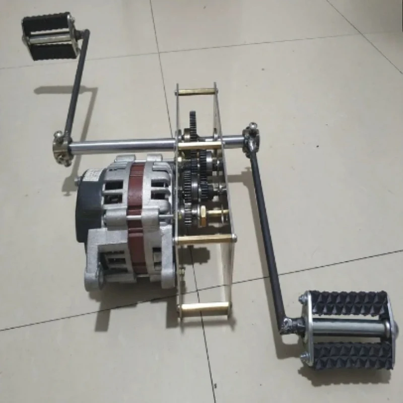 12V 24V 220V Pedal Generator 800W 2000W High Power AC DC Permanent Magnet Brushless Generator for Battery Charging