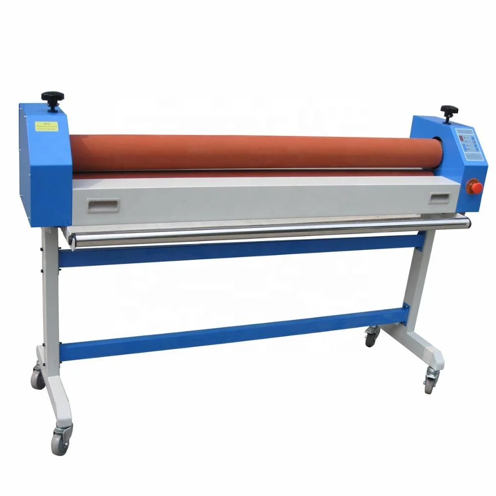 1300 mm 51inch  Wide Format Electric Cold Roll Laminator Machine With Food Pedal Control