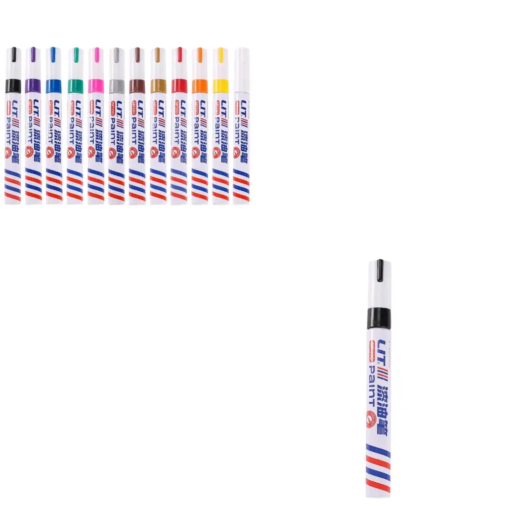 Touch Up Paint Pen for Car Tires Quick Drying Oil Based Marker Pen