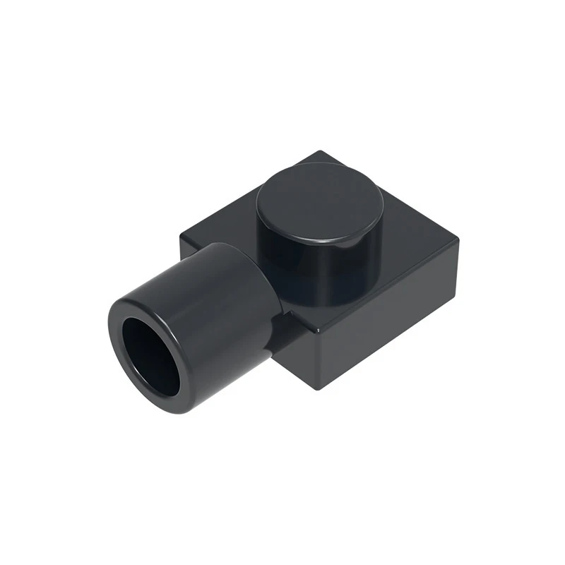 MOC 10 pièces 3024W 1x1 plaque spéciale blocs de construction Kit court 1 trou avec cylindre maison château briques particules jouets enfants cadeau