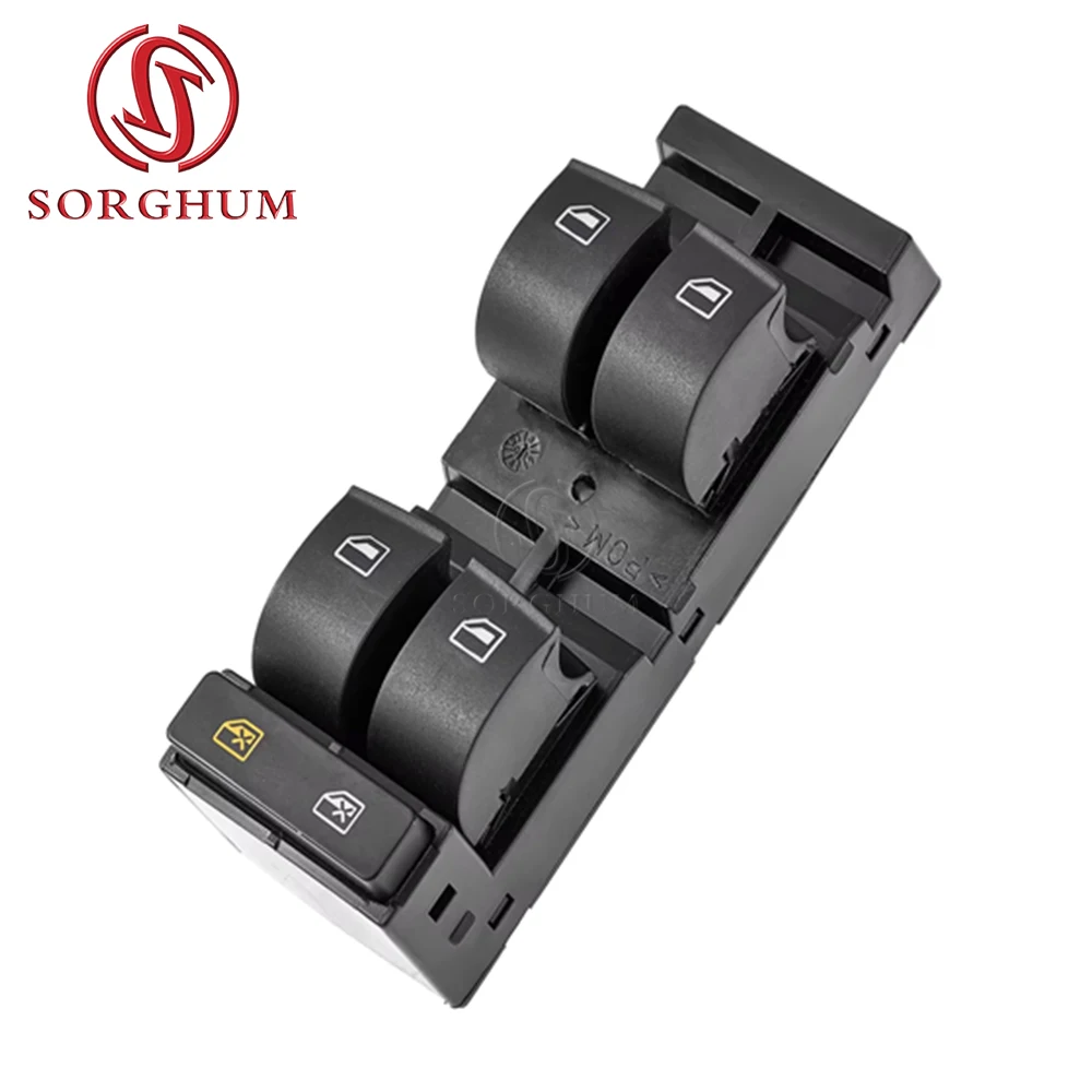 SORGHUM 4B0959851 For Audi A3 A6 C5 RS6 S6 Allroad 98 2004 Car Master Power Window Switch Panel Button Console 4B0959851B 501680