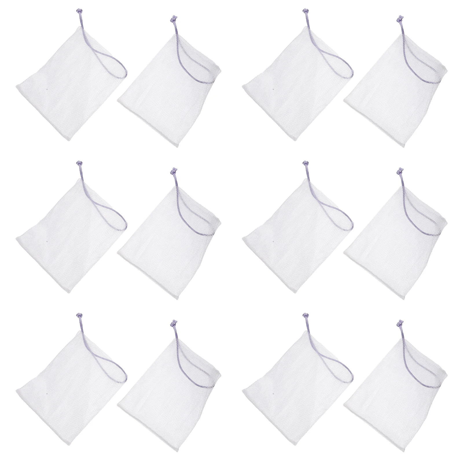 

40pcs Soap Bag For Exfoliating Body Face Cleansing Foaming Net Mesh Pouch Skin Care Shower Tool Soap Saver Pouch