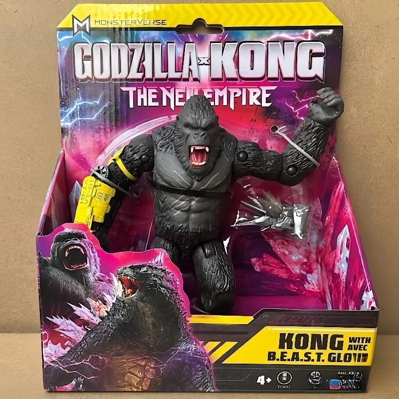 2025 Playmates Godzilla X Kong New Empire Anime Figure Drownviper One-Eye Play Action Figure Tiamat Mothra Model Decor Toys Gift