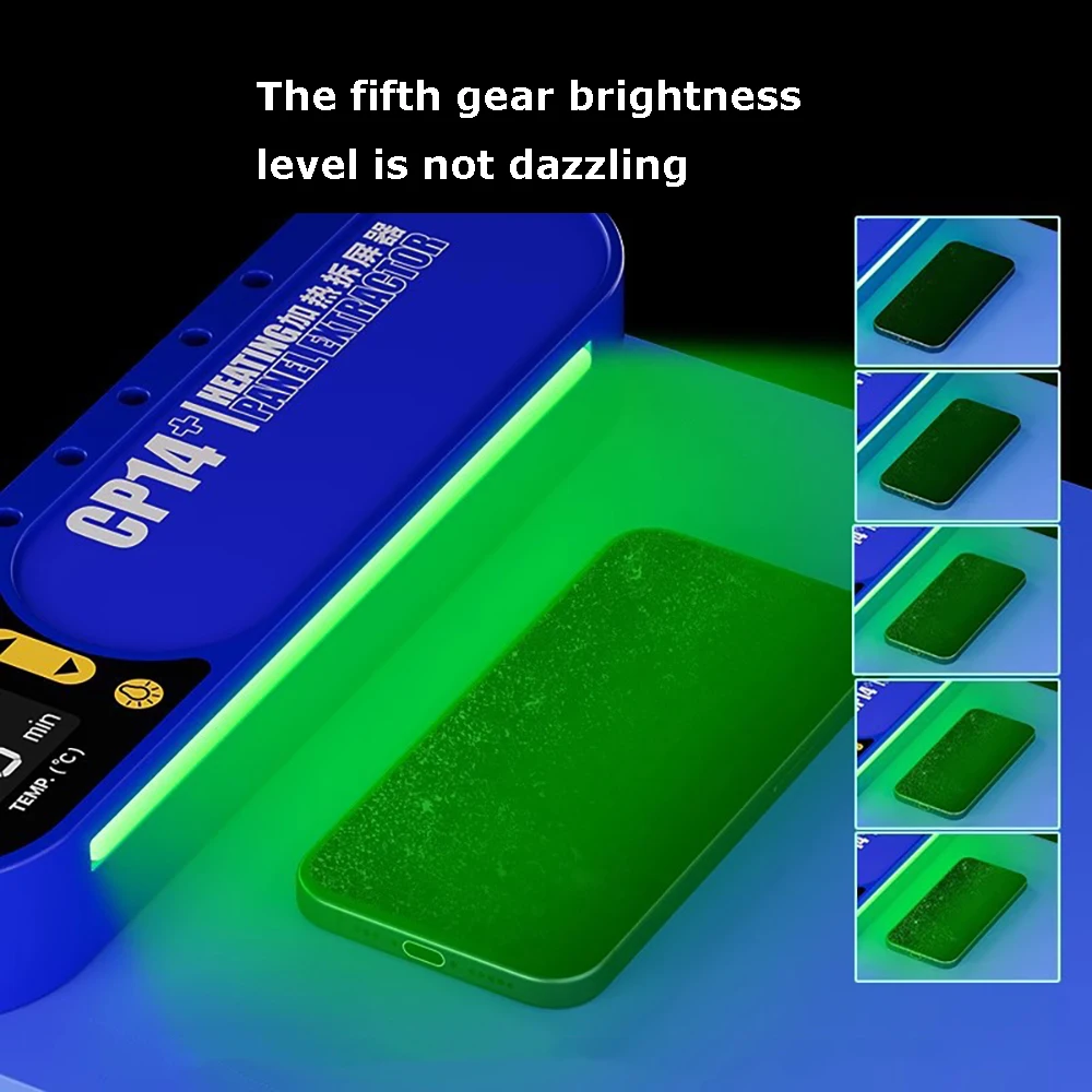 CP14+ LCD Screen Remover Heating Pad 14-inch 120°C 150W for Mobile Phone iPad Screen Disassembly Repair Station Tools