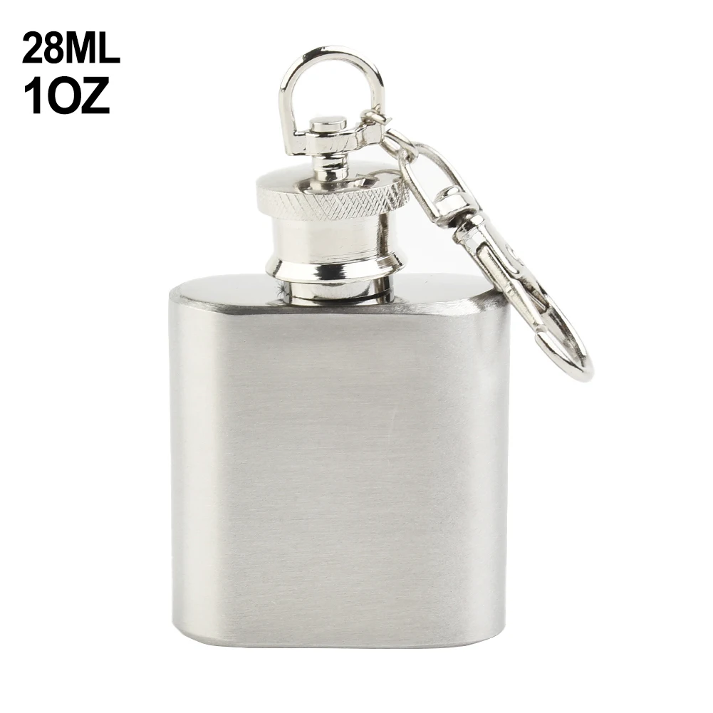 Travel Flagon Hip Flask Travel Party Stainless Steel Vodka Whisky Pot Liquor Bottle For Carrying Whisky Hip Liquor Flask