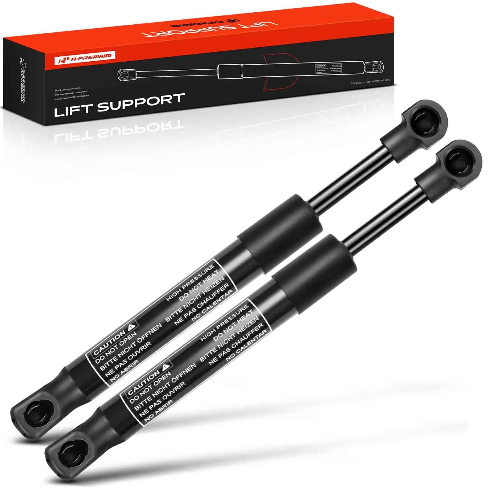 A-Premium 2Pcs Rear Engine Lid Lift Supports Shocks Struts for Porsche 911 2012-2015