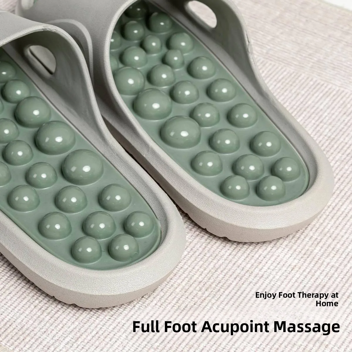 

Мужские массажные тапочки, домашние противоскользящие летние тапочки с батомовой тарелкой, гальковый бот, крутые тапочки для здоровья, акупунктурные точки