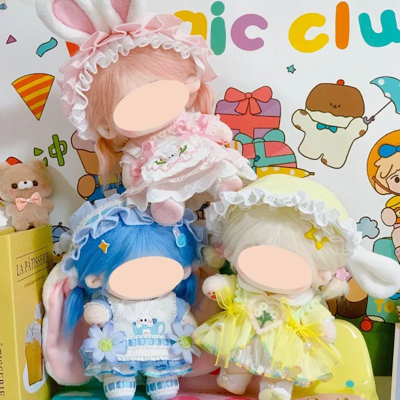 

20cm cotton doll dress, a cute skirt, doll dress set,girl toy birthday present