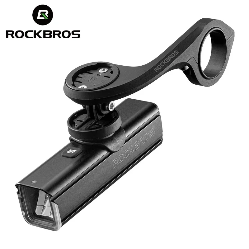 ROCKBROS Bike Front Light IPX6 Rainproof Type-c Rechargeable Bicycle Light 1000LM Cycling Headlight LED Flashlight MTB Bike Lamp