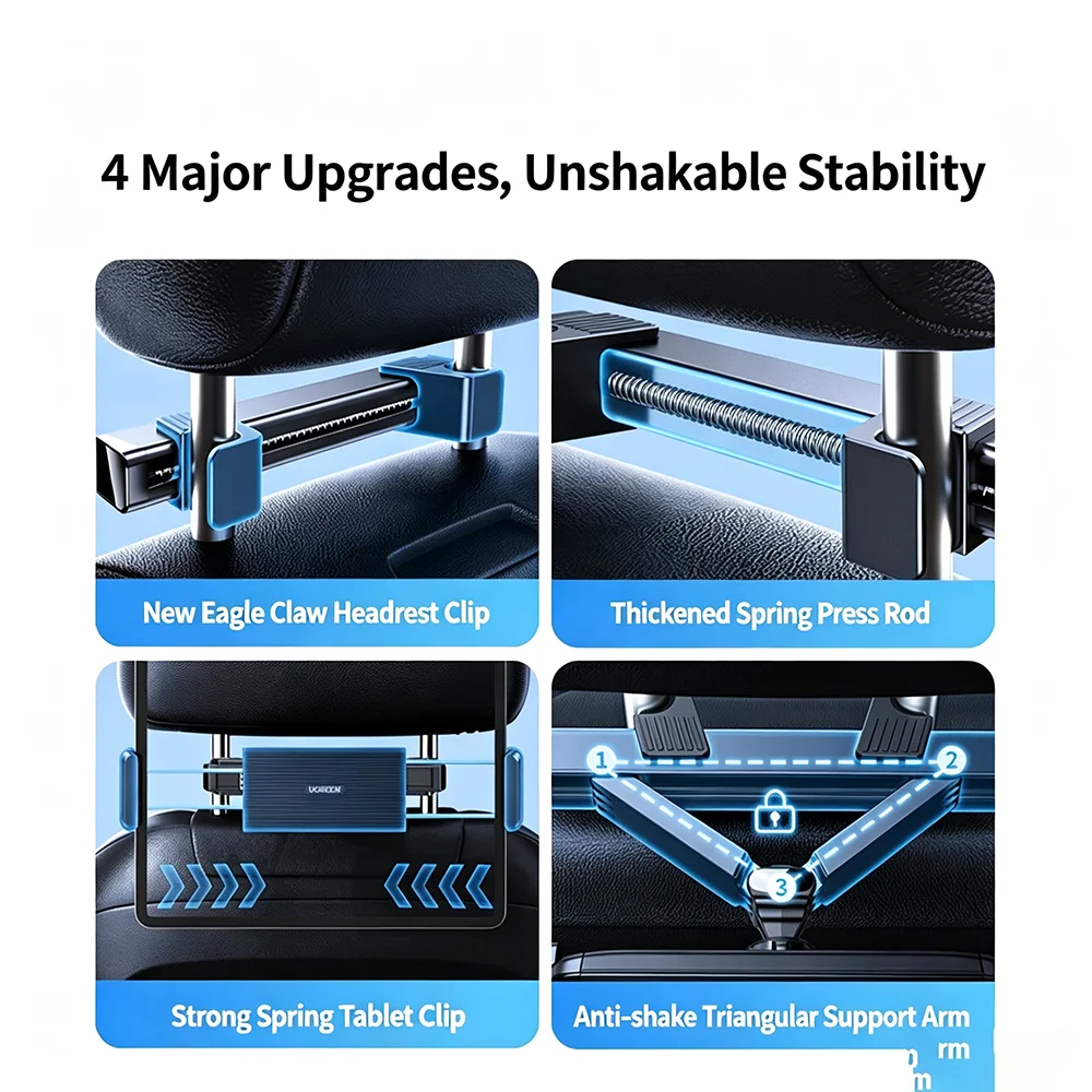 UGREEN Car Back Seat Tablet Mo - Tablet Car Mount ulasan dan harga