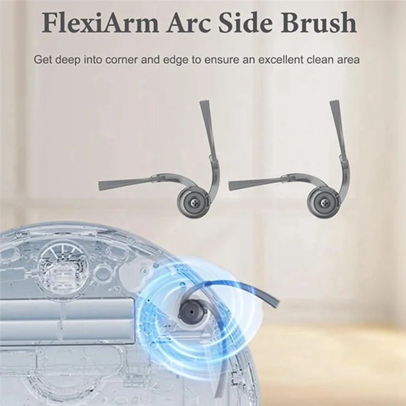 BAAN-10 pezzi per Roborock Qrevo Edge/Qrevo Curv accessori per aspirapolvere accessori ultra durevoli efficienza di pulizia migliorata