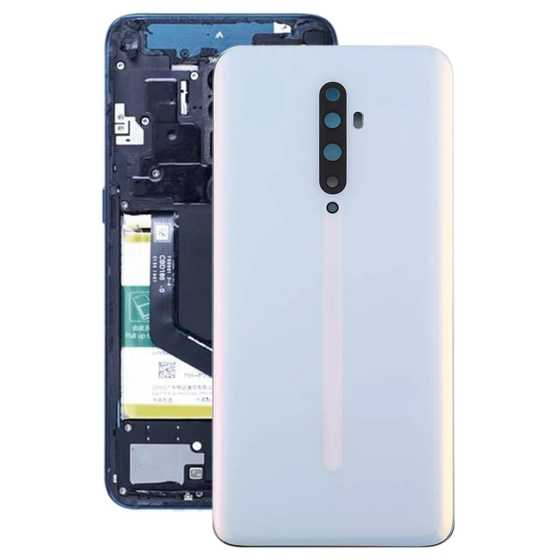 For Oppo Reno Z / Reno 2 / Reno 2Z Reno2 Z F Back Battery Cover Door Housing case Rear Glass Repair Parts