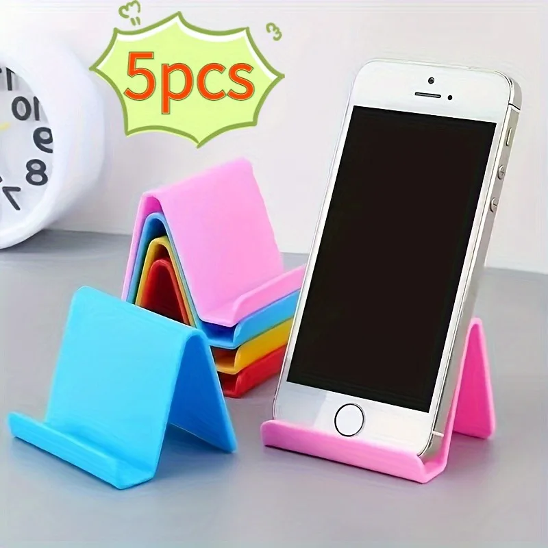

Mini Portable Kitchen Phone Holder Universal Movable Mini Lazy Bracket Fashion Convenience Cellphone Tablet Mount Plastic Stand