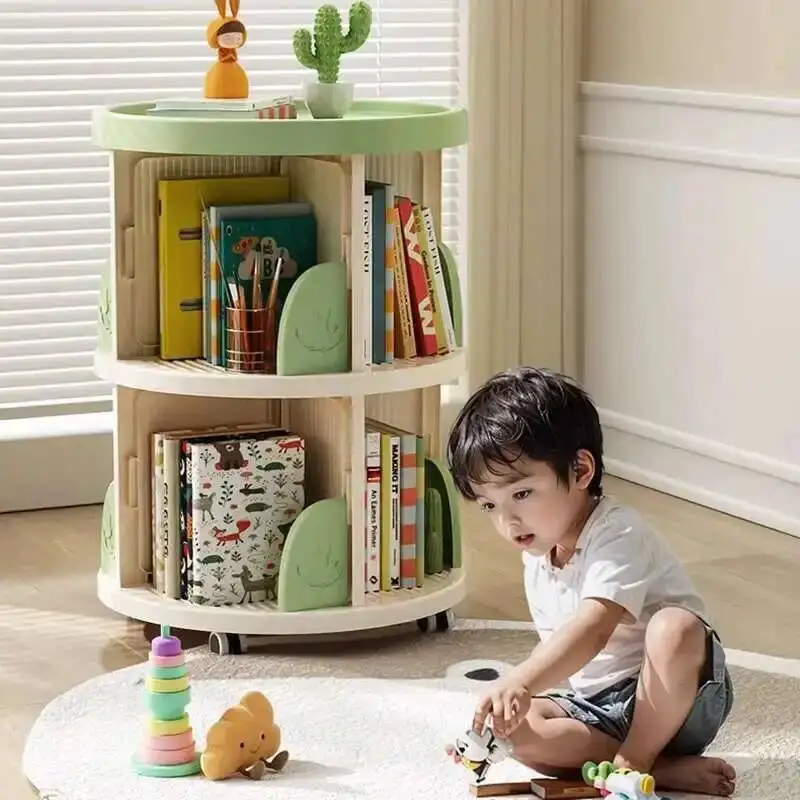 خزائن الكتب المفتوحة المحمولة رفوف المجلات الفاخرة شخصية رف الكتب مكتبة عرض تخزين القصة Estantes أثاث المنزل #2