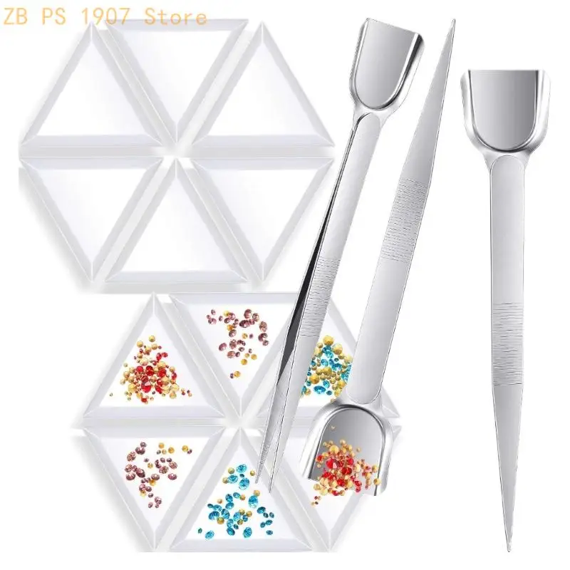Sturdy Stainless Steel Beading Tools Collection With Ergonomic Handles 55KA