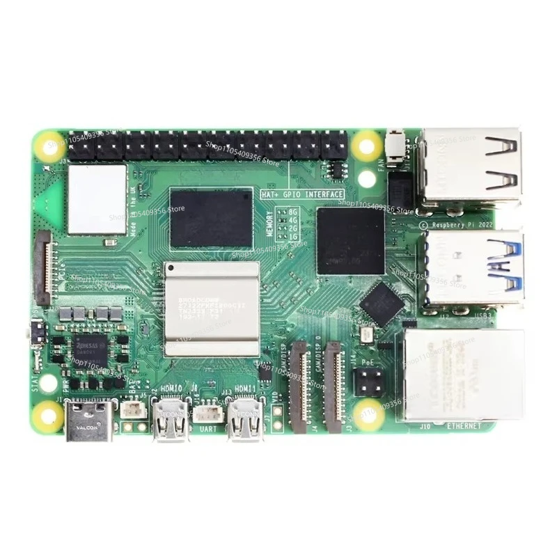 For New Raspberry Pi 5 Model 4GB RAM BCM2712 Linux Computer Inventory Sheet Development Board Kit Raspberry Pi 5 Quad Core 64bit
