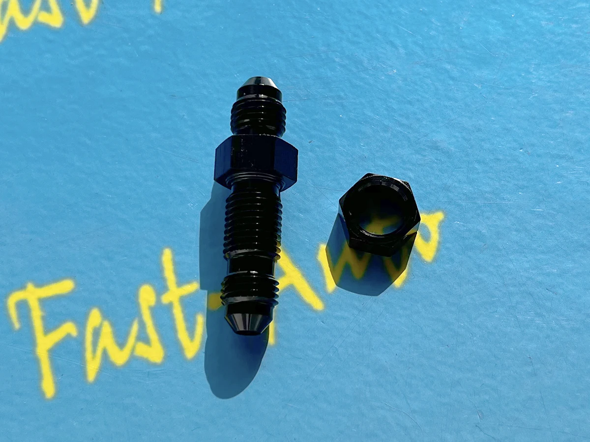 

Straight an3 /an4 Flare Bulkhead with bulkhead nut adaptor adapter hose end fitting