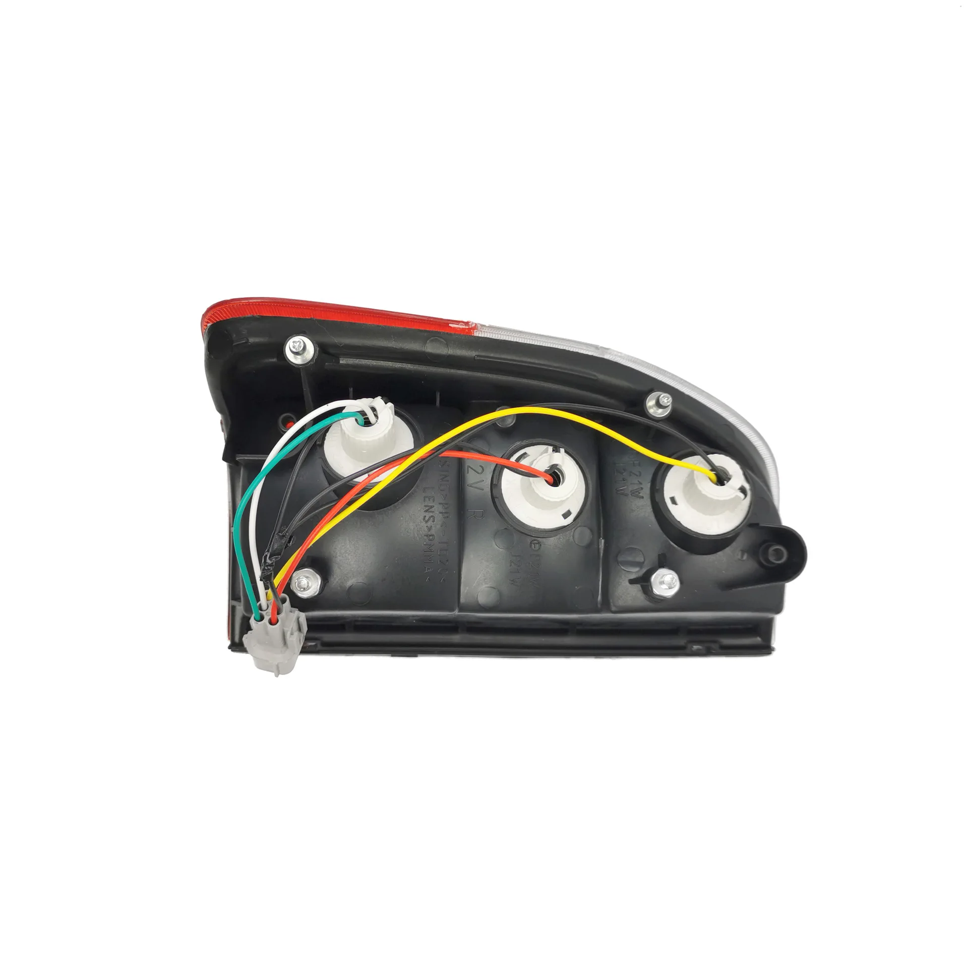 اليسار الأيمن سيارة الجانب الخلفي ضوء في مؤشر أحمر واضح لميتسوبيشي L200 MK3 1995-2006 مصباح إشارة أضواء السيارة الملحقات #5