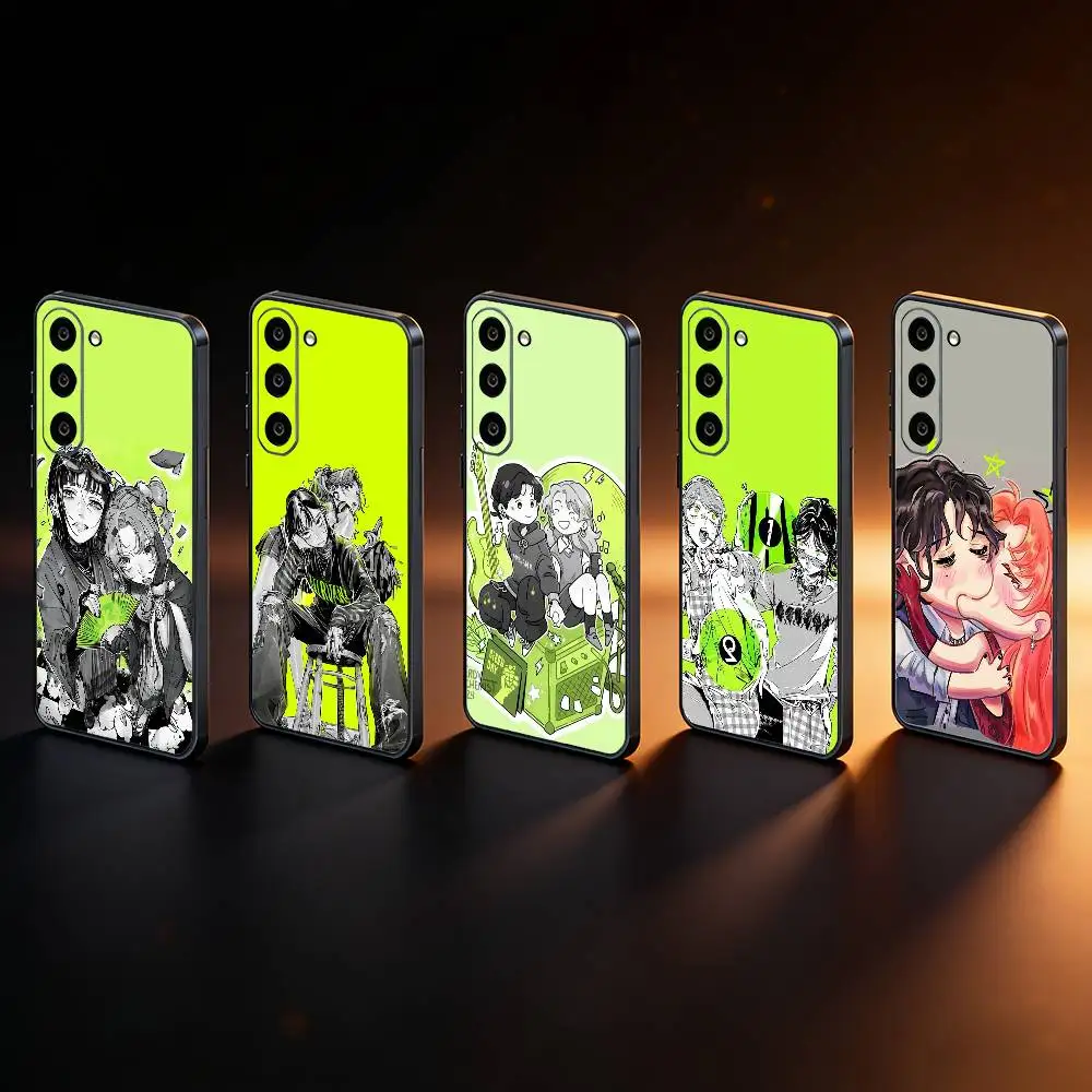 Aya Osawa Mitsuki Koga M-MitsuAya  Phone Case For Samsung Galaxy A73,A72,A71,A70,A53,A52,A51,Others Soft Black Cover