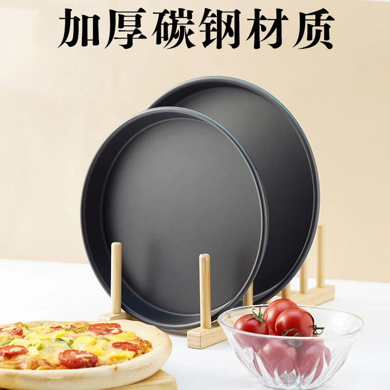 1 Piece Round Cake Pan with Removable Bottom, Cheesecake Chiffon Mold Baking Mould Anodized Aluminum 10cm Deep Baking Pan