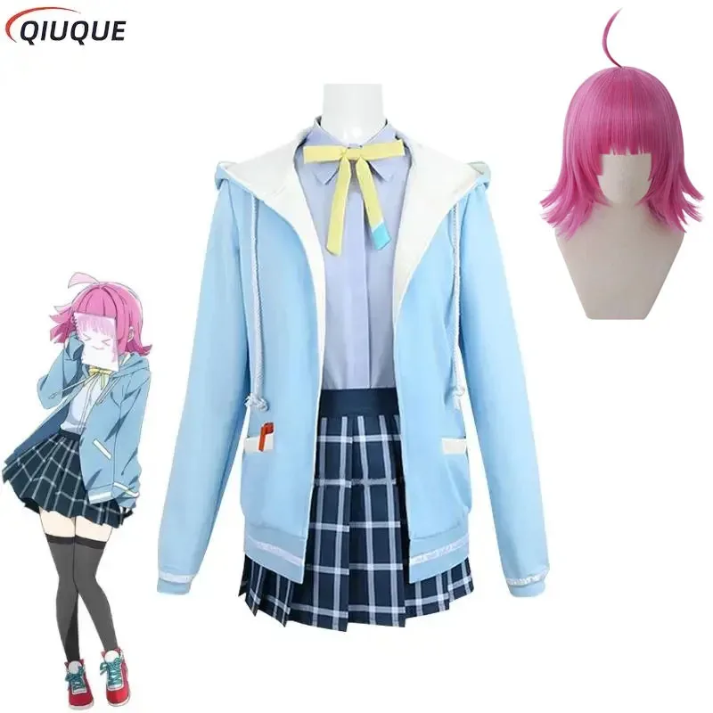 

Love Live Nijigasaki High School Idol Club Tennouji Rina Cosplay Costume Wig Woman Uniform Suit Anime Jacket Skirt Outfit