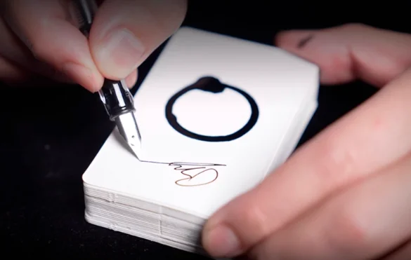 Remote Control Gimmick Ink by J.C Magic Close up Magic Tricks Illusions Mind Control Magic Pen Props Magician