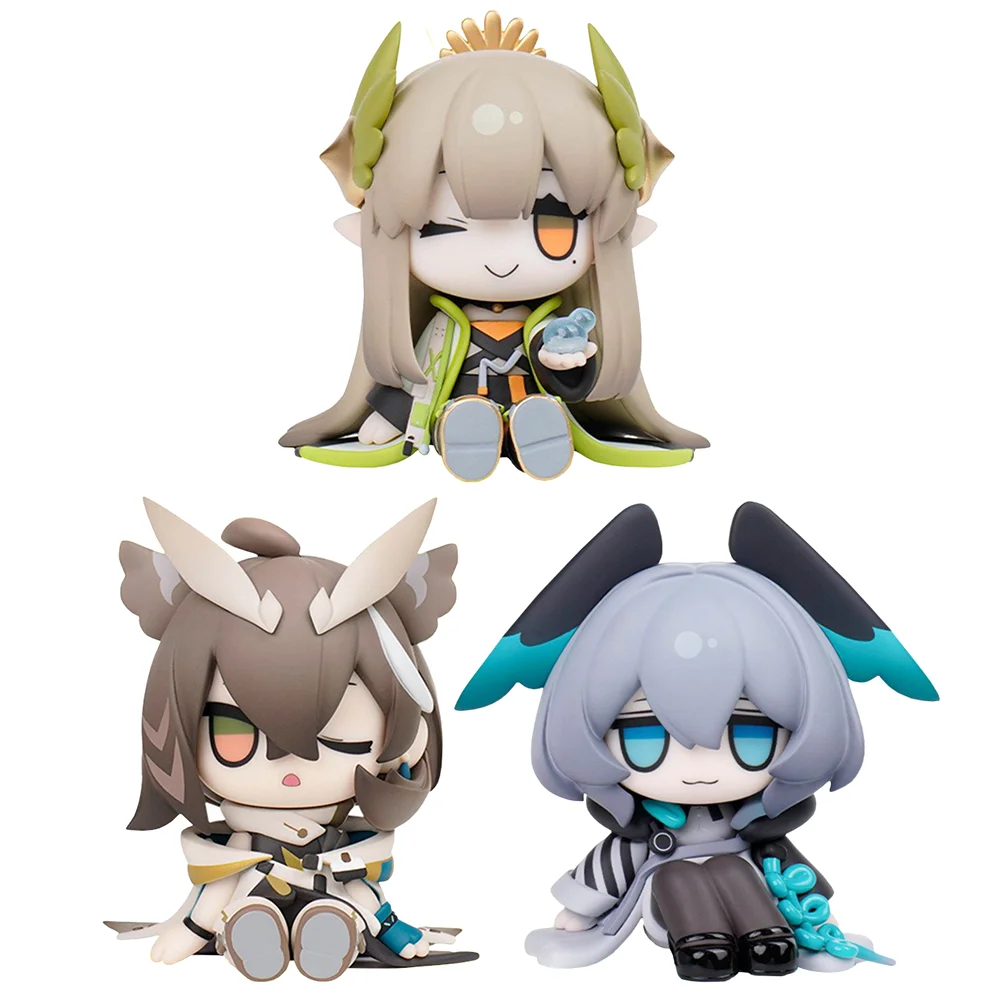 

Anime Muelsyse Figure Ho'olheyak Action Figures PVC Cute Mini Edition Girl Model Silence Figurine Kawaii Dolls Child Toys Gifts