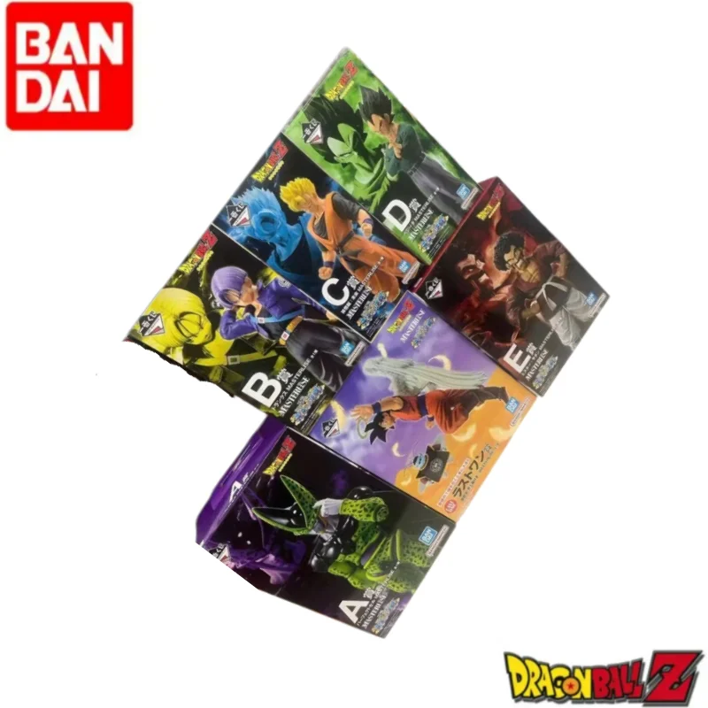 

In Stock Original Bandai Dragon Ball Ichiban Kuji Goku Cell Son Gohan Trunks Vegeta Holiday Gifts Anime Merchandise Ornaments