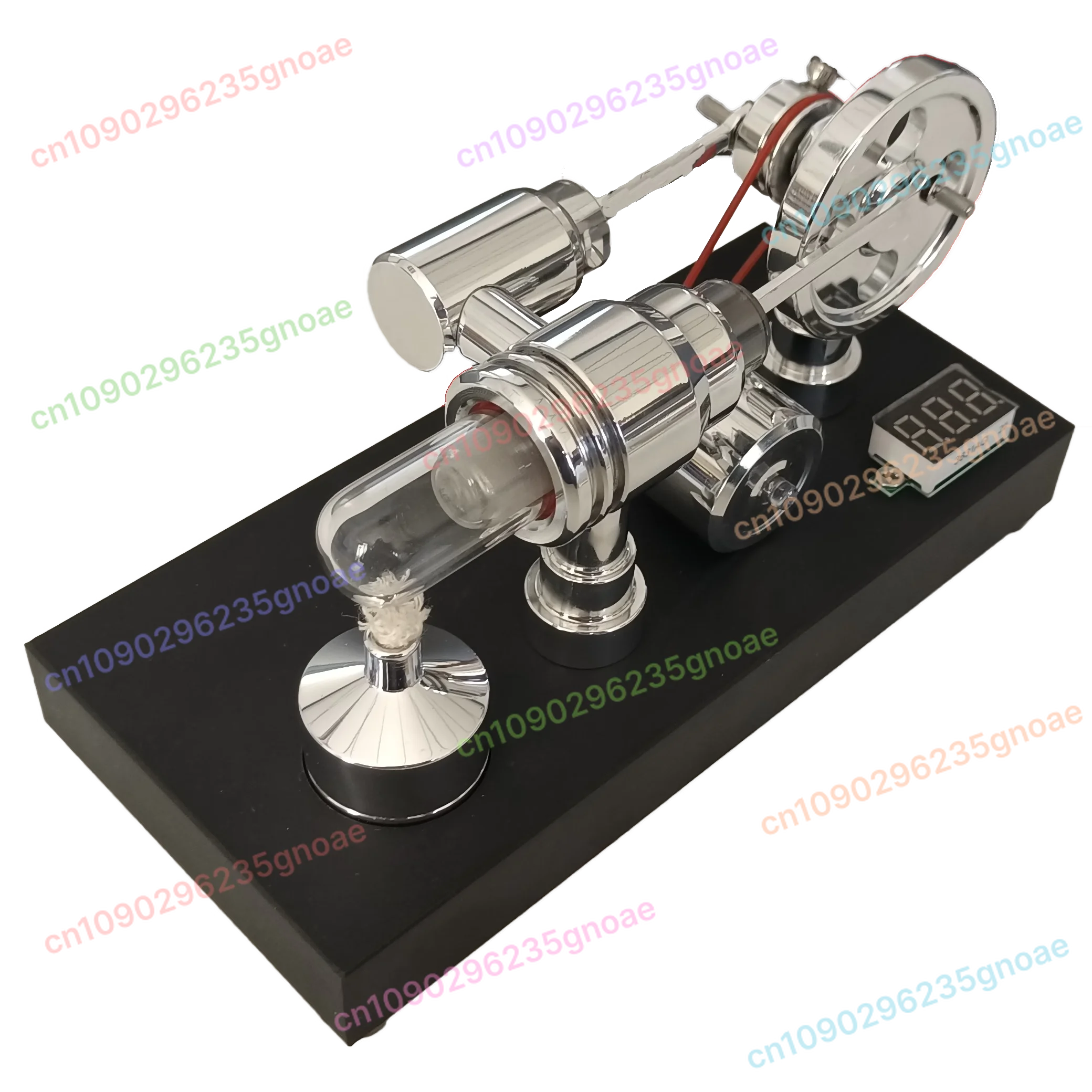 

Stirling Engine, Star Ring Engine Model, Creative Gift Physics Experiment DIY Power Generation Toy Engine