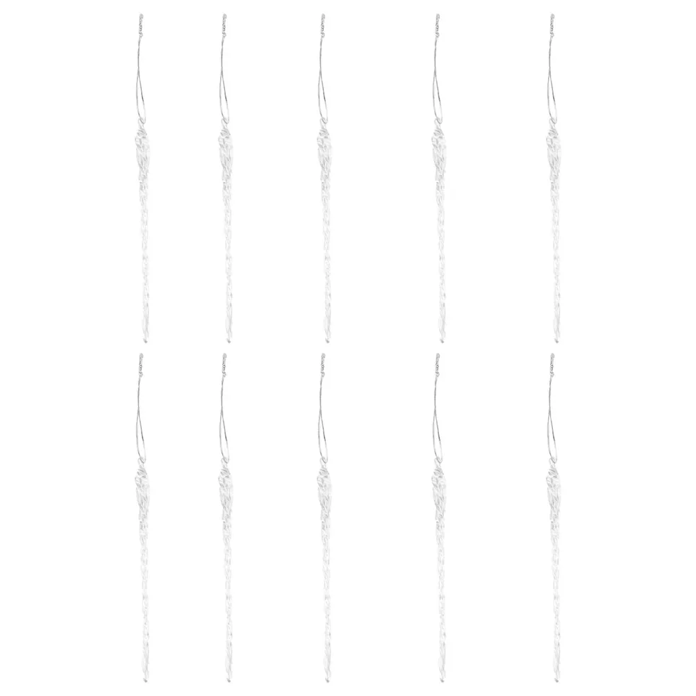 

36 Pcs Ice Bar Pendant Christmas Decorations for Tree Xmas Dangling Iclesornaments Icecycles Icicles Cute Acrylic
