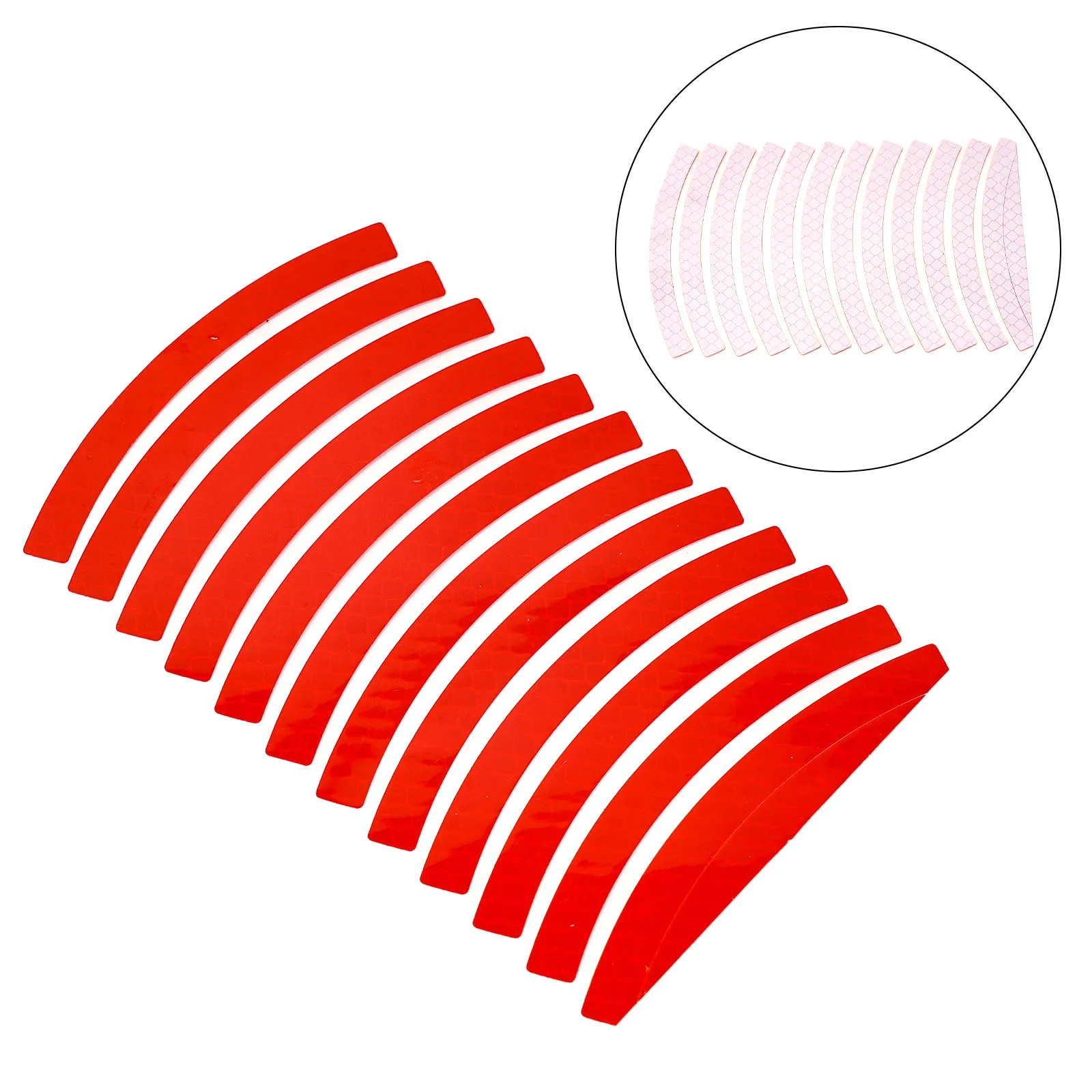 Balance Car Reflective Stay Visible on the Road with Reflective Rim Tape Wheel Sticker for Bike and Motorcycle
