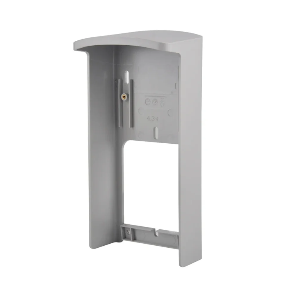 Metal Plastic Rain Cover For 4.3 Inch Door Bell Keypad Gray Anti Glare Weatherproof Guard Outdoor Entrance System Tool