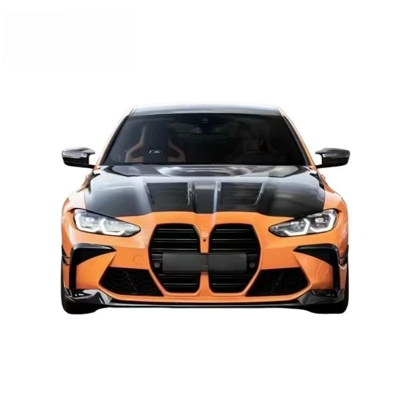 

New Style Durable Black Dry Carbon Fiber Hood For M3 G80 Lightweight Body Kit