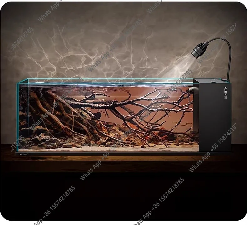 

Ll Side Filter 2nd Generation Upper Cover Fish Tank Living Room Gold Crystal Five-wire Ultra-white Glass Downlight Spotlight Eco