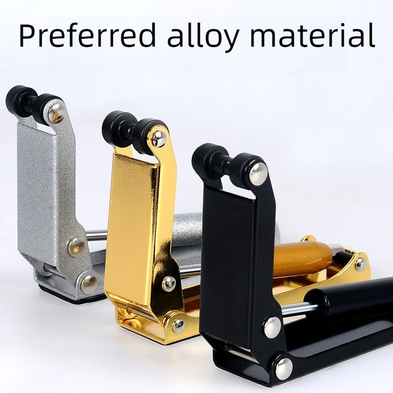 Alloy Piano Lid Slow Closing Lowering Device Hydraulic Piano Cover Buffer Ultra Thin Pianos Cover Descent Device Keyboard Parts