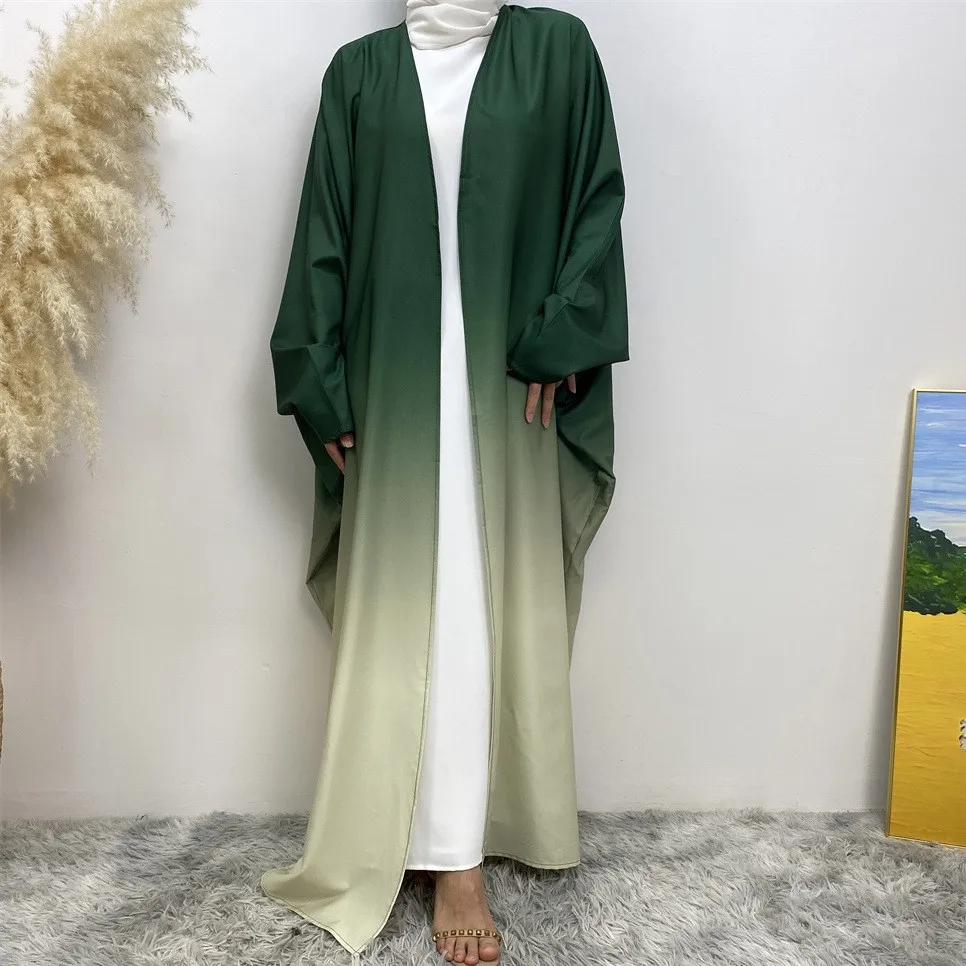 

Ramadan Open Kimono Abaya Prayer Clothes Women Kaftans Arabic Turkey Islamic Muslim Cardigan Dress Robe Djellaba Femme