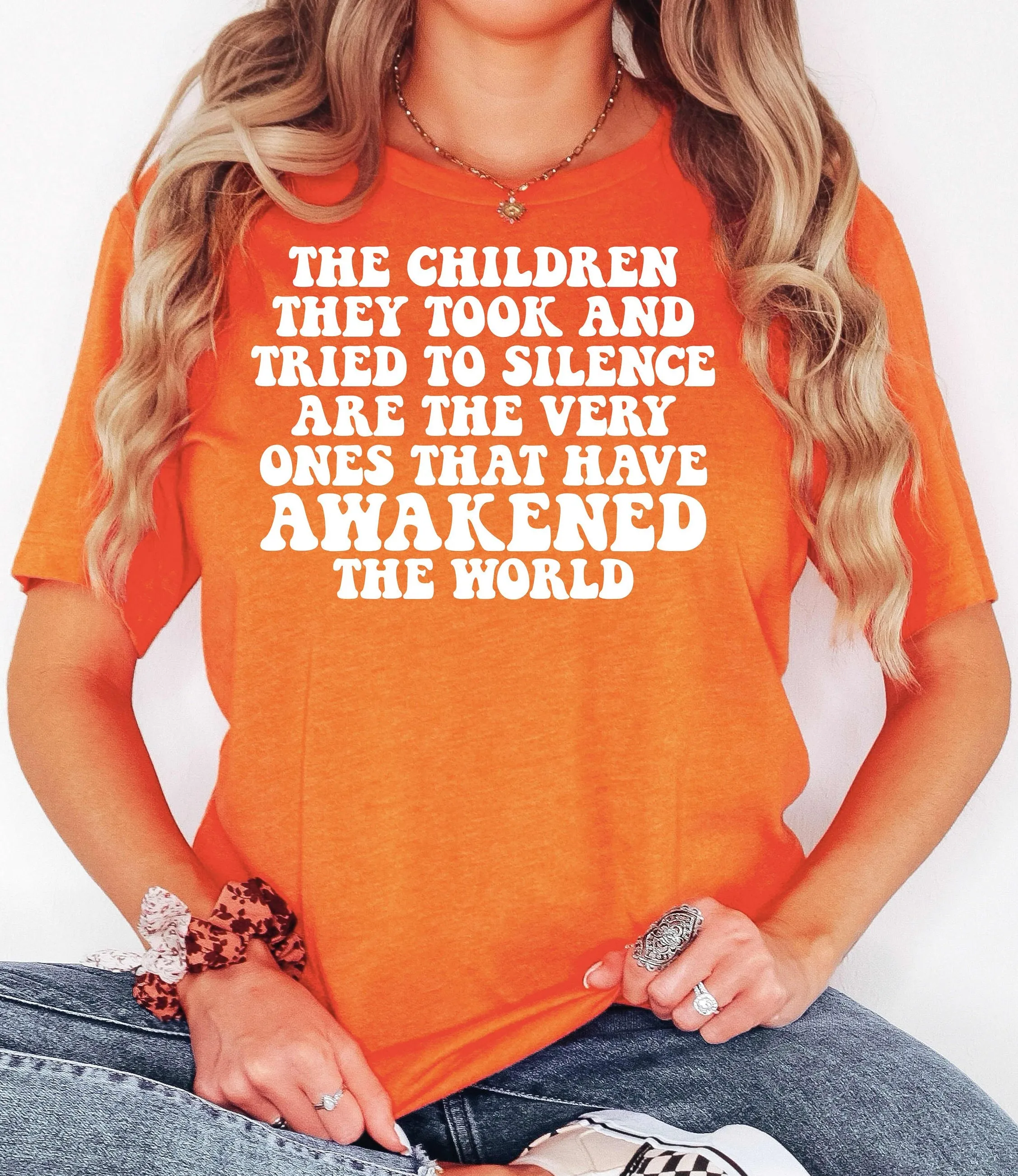 Orange Day Indigenous Children T Shirt Canada Unity Awareness Americans Indian Blood Native Child