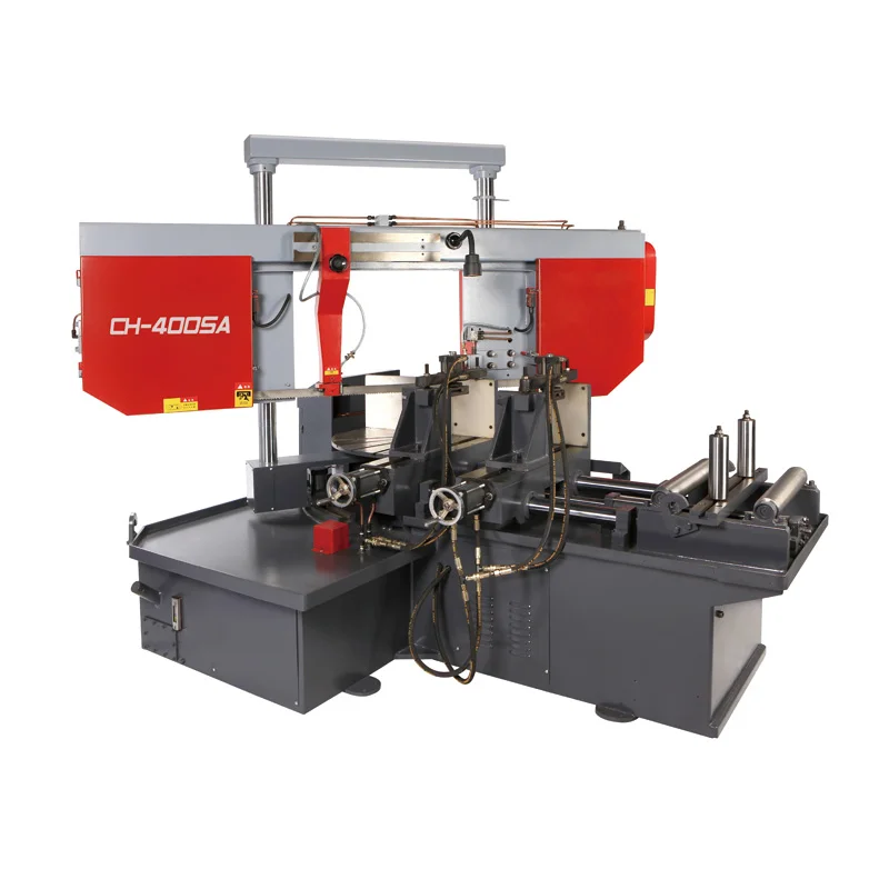 New CH-400S band saw band saw numerical control automatic machine metal cutting band saw machine horizontal iron cutting