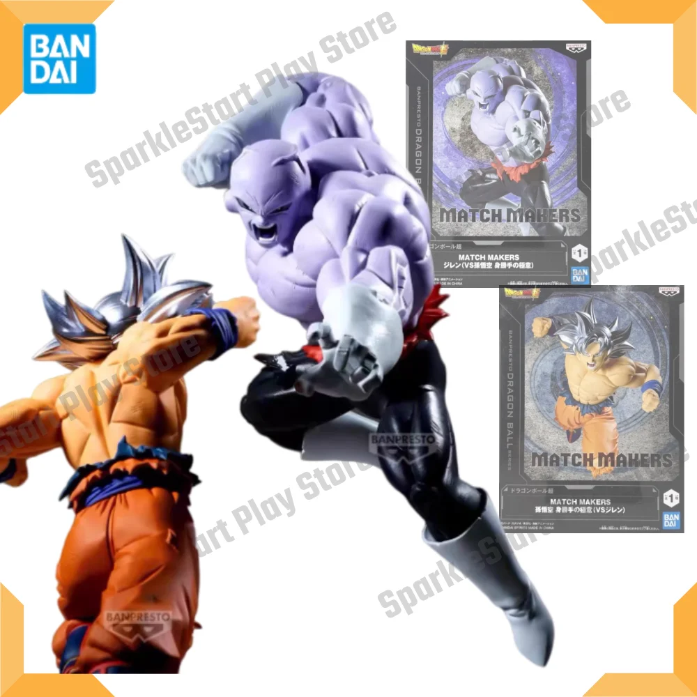 

Banpresto Draagon Ball Z Anime Figurines Match Makers Ultra Instinct Goku Jiren Action Figures DBZ Figurals Collection Model Toy