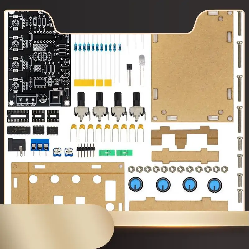 N36R-ICL8038 Function Signal Generator Module Sine Square Triangle Signal Generators DIY Welding Practice Kit